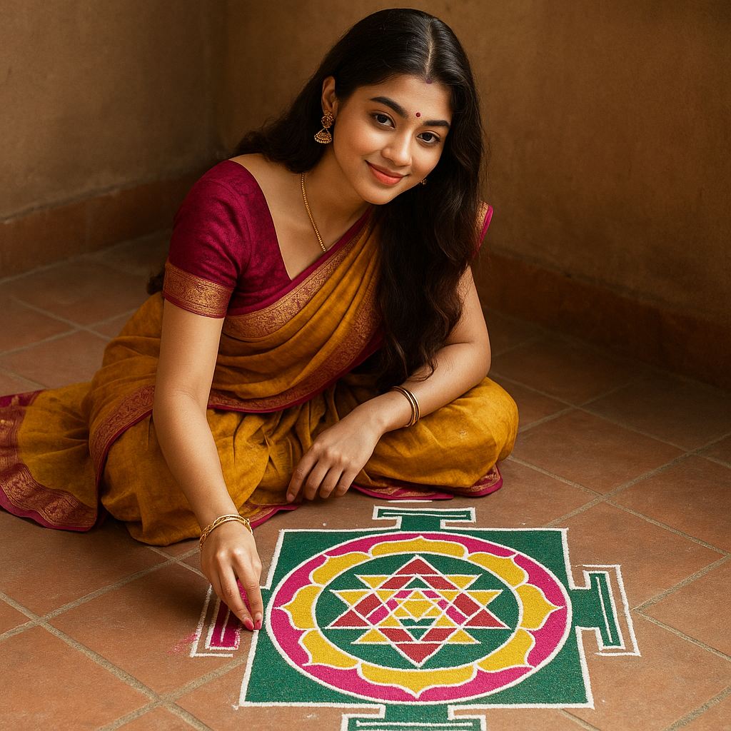 Vedic Rangoli Designs