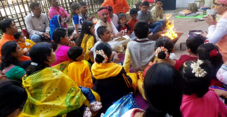 Swaraswati Puja & Gurukul Sankalpa Pujan